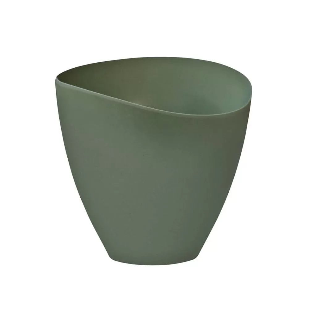 * Planter Accessories^Oasis Ecossentials Vase Sage Designer Ellipse (Case Of 6)